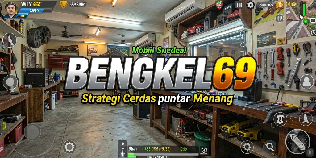 Tampilan gameplay BENGKEL69 yang menarik dan strategis.