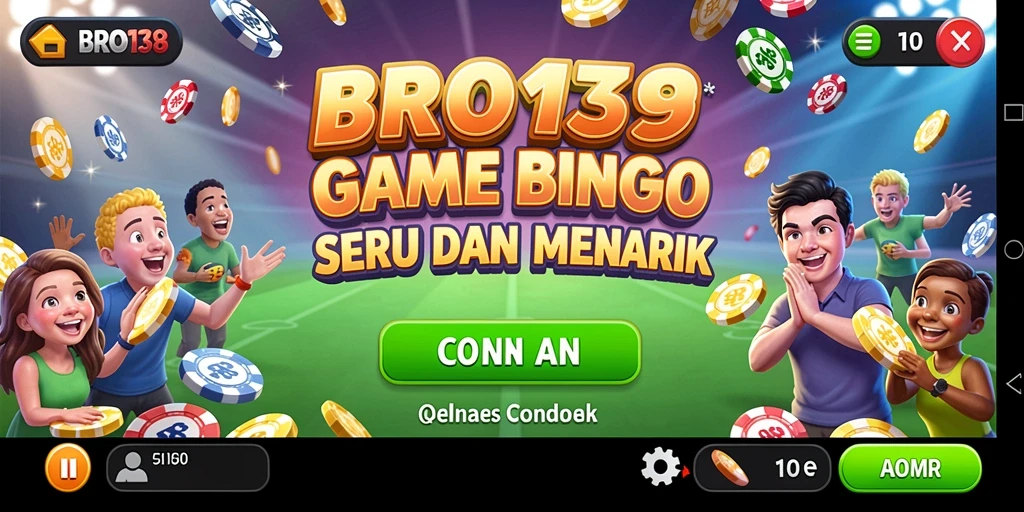Tampilan permainan Bingo yang seru dan interaktif.