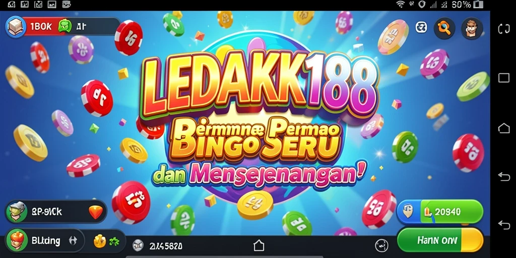 Tampilan gameplay Bingo yang menarik di LEDAK188.