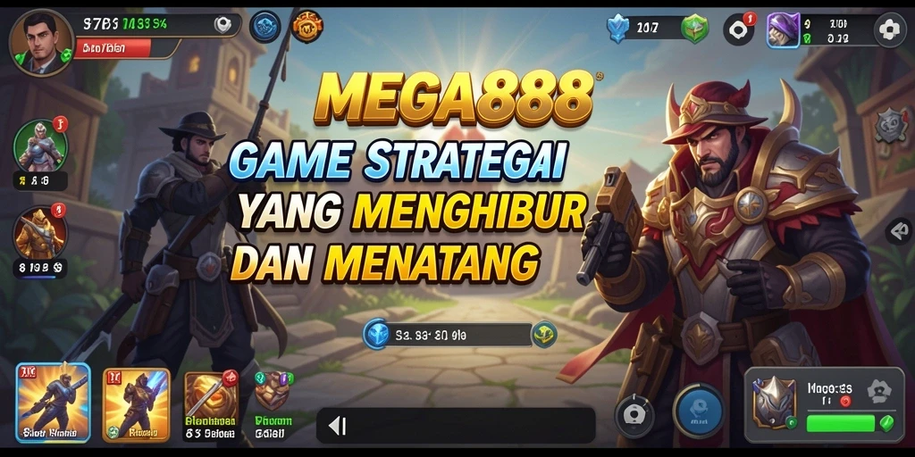 Tampilkan gameplay seru dalam MEGA888 yang penuh strategi.